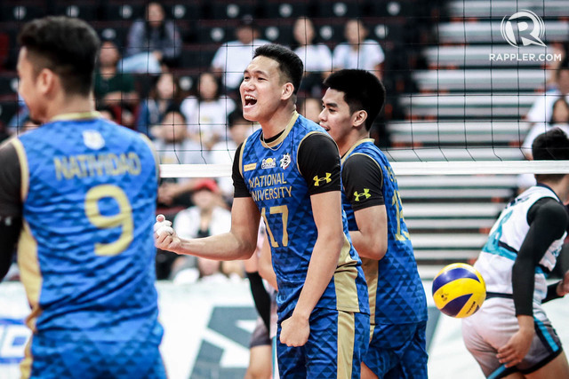 NU overpowers Adamson for 7th straight UAAP men's volleyball finals