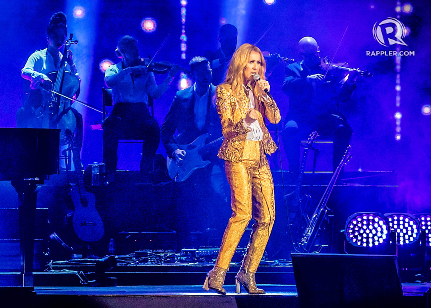 IN PHOTOS: Celine Dion captivates sold-out crowd in first Manila concert