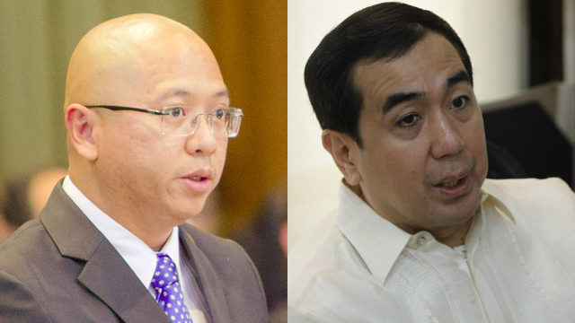 POE CASE. Solicitor General Florin Hilbay will not represent the Commission on Elections before the Supreme Court in the case involving the presidential bid of Senator Grace Poe. Rappler file photos 