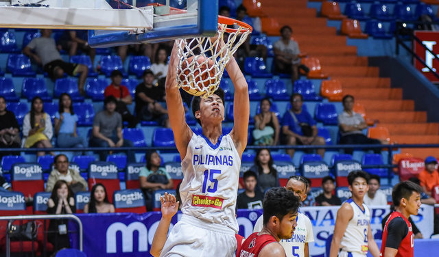 HOPEFUL. Kai Sotto takes the first big step toward his NBA dream. Stock Photo of Chooks-to-Go 