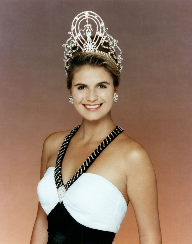 NAMIBIA'S PRIDE. Michelle McLean is Namibia's first Miss Universe, winning the title in 1992. Photo from the Miss Universe Organization 