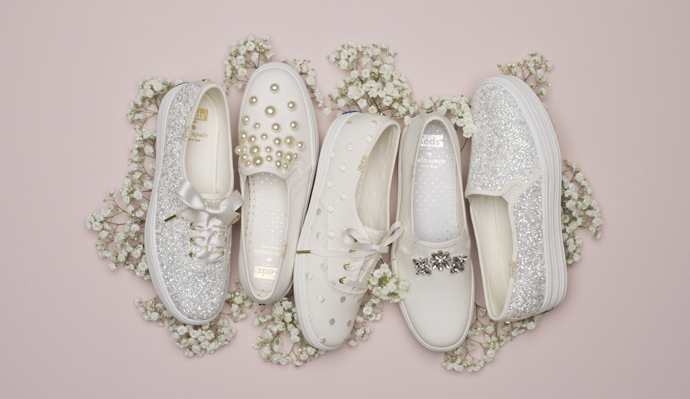 Kate Spade And Keds Are Selling Bridal Sneakers And Brides Everywhere Are  Loving The Genius Idea 
