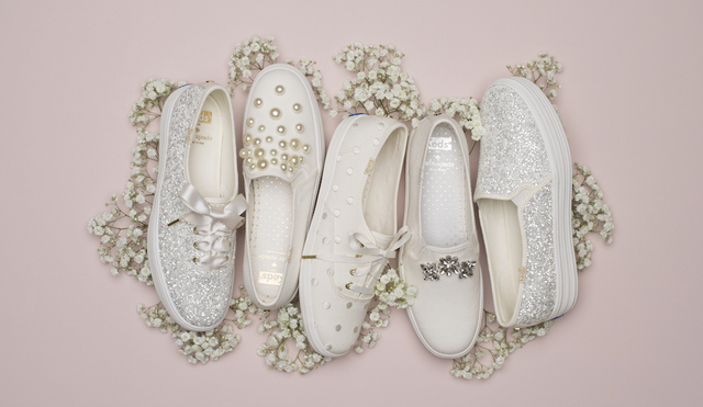 keds x kate spade bridal