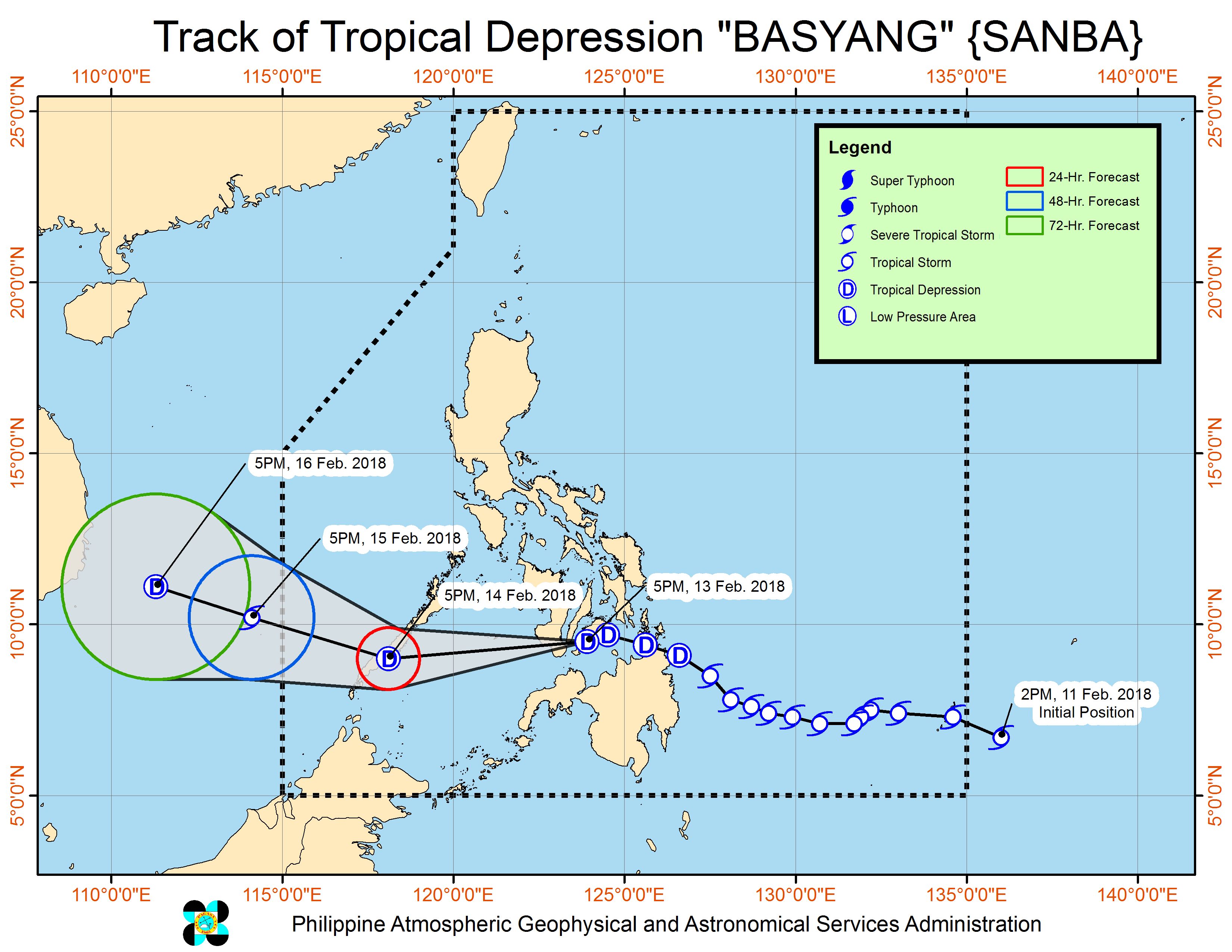 Basyang to make 2nd landfall in Cebu or Negros Oriental
