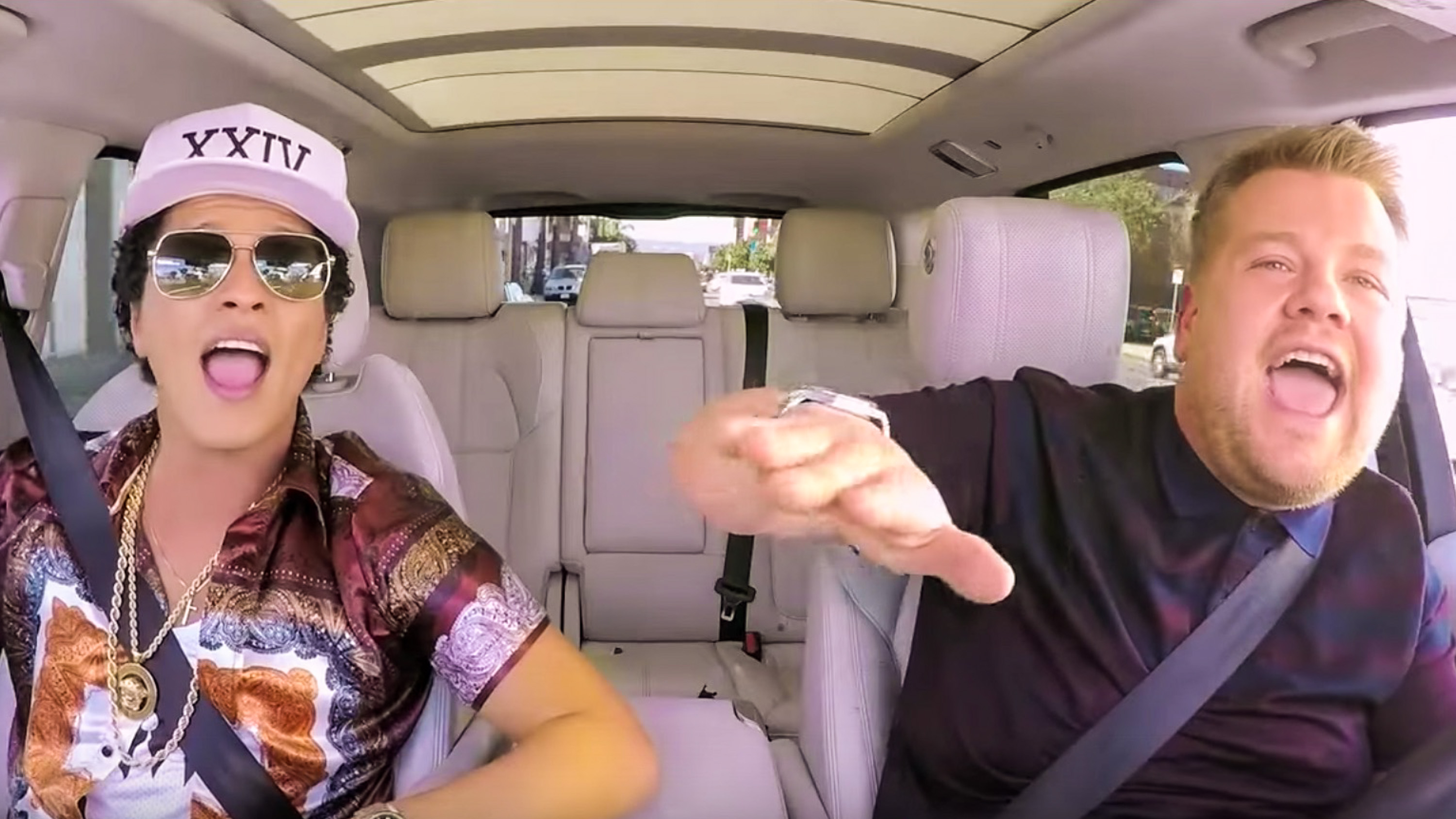 WATCH Bruno Mars on 'Carpool Karaoke'