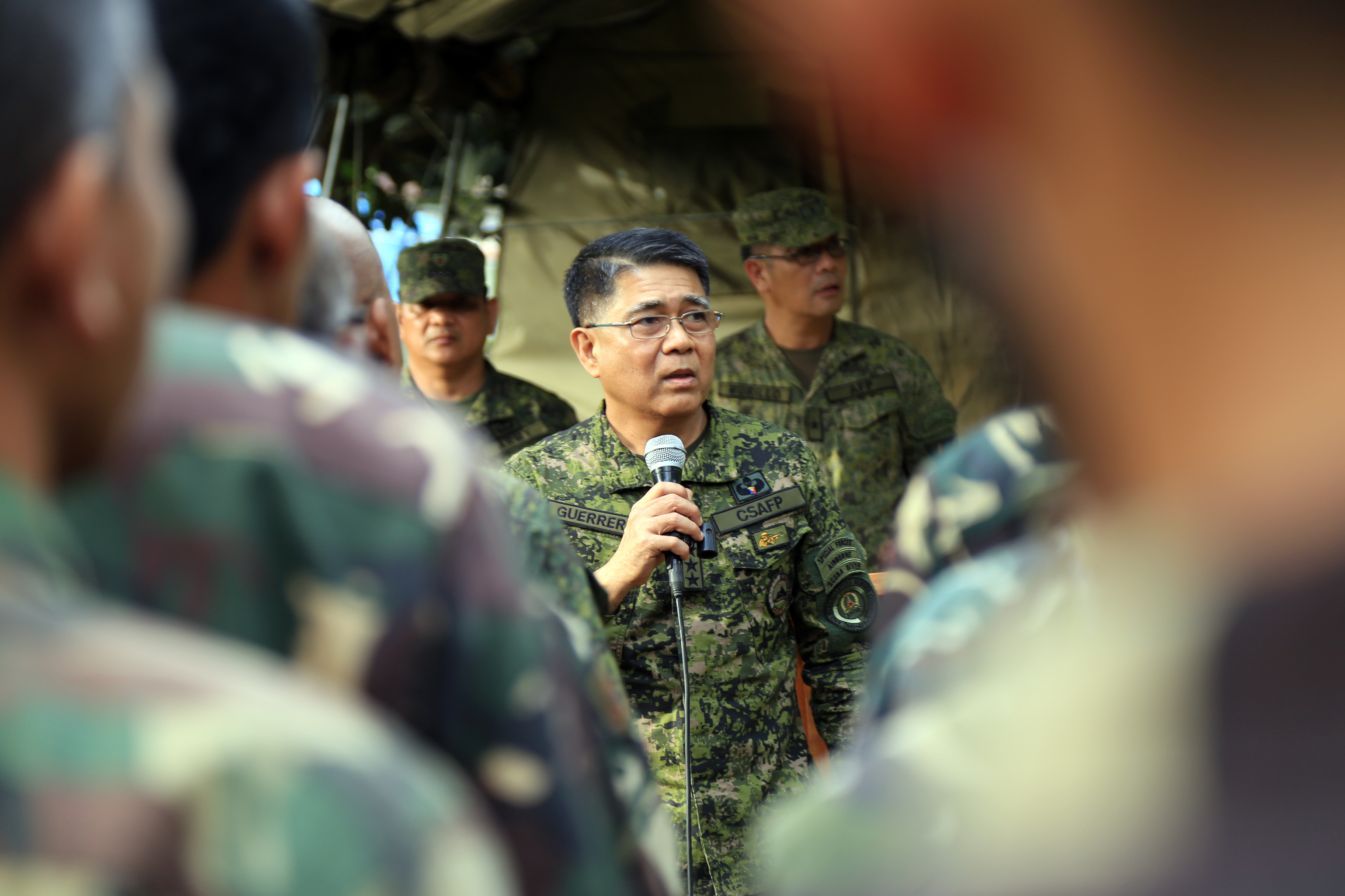 AFP chief on nationwide martial law: 'We can never tell'