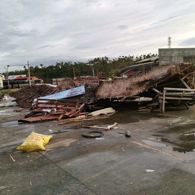 IN PHOTOS: Typhoon Tisoy causes floods, damage in parts of Samar Island