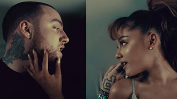 Watch Ariana Grande Mac Miller Team Up In My Favorite