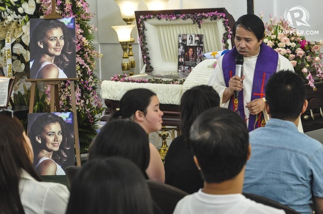 Isabel Granada is laid to rest