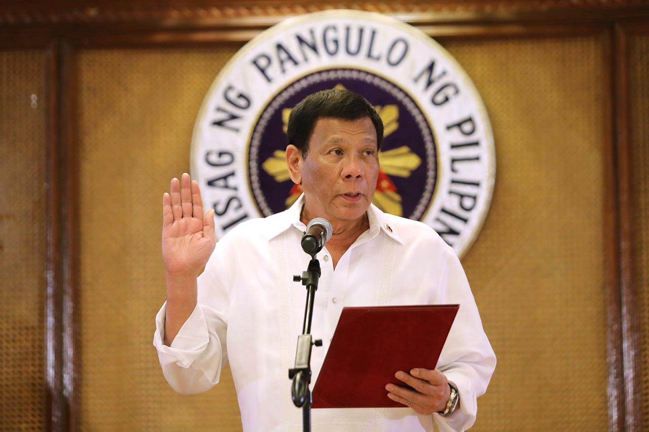 Duterte 'Is there any here? I want to kick your ass'