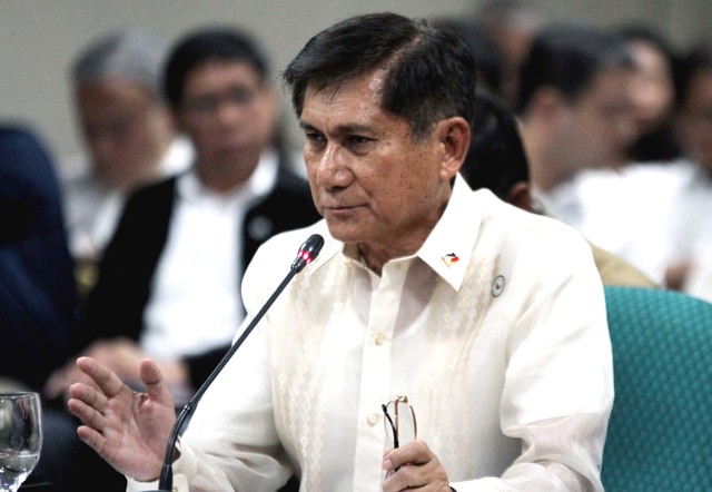 CONFIRMED. The Commission on Appointments on Wednesday, October 4, confirms the ad interim appointment of Environment Secretary Roy Cimatu. PRIB Photo by Cesar Tomambo 