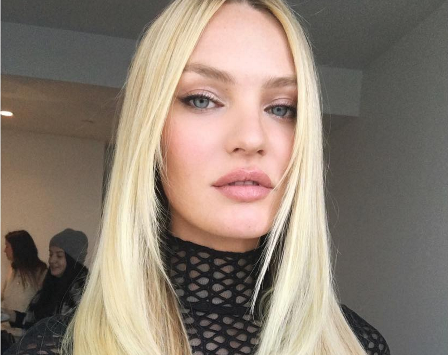 Model Candice Swanepoel is expecting her first child