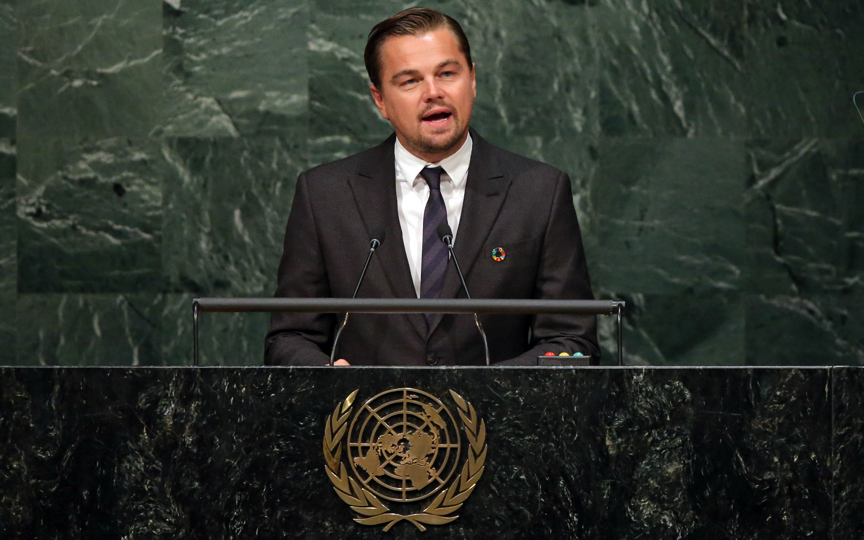 Watch Leonardo Dicaprio S Speech At Un Climate Signing