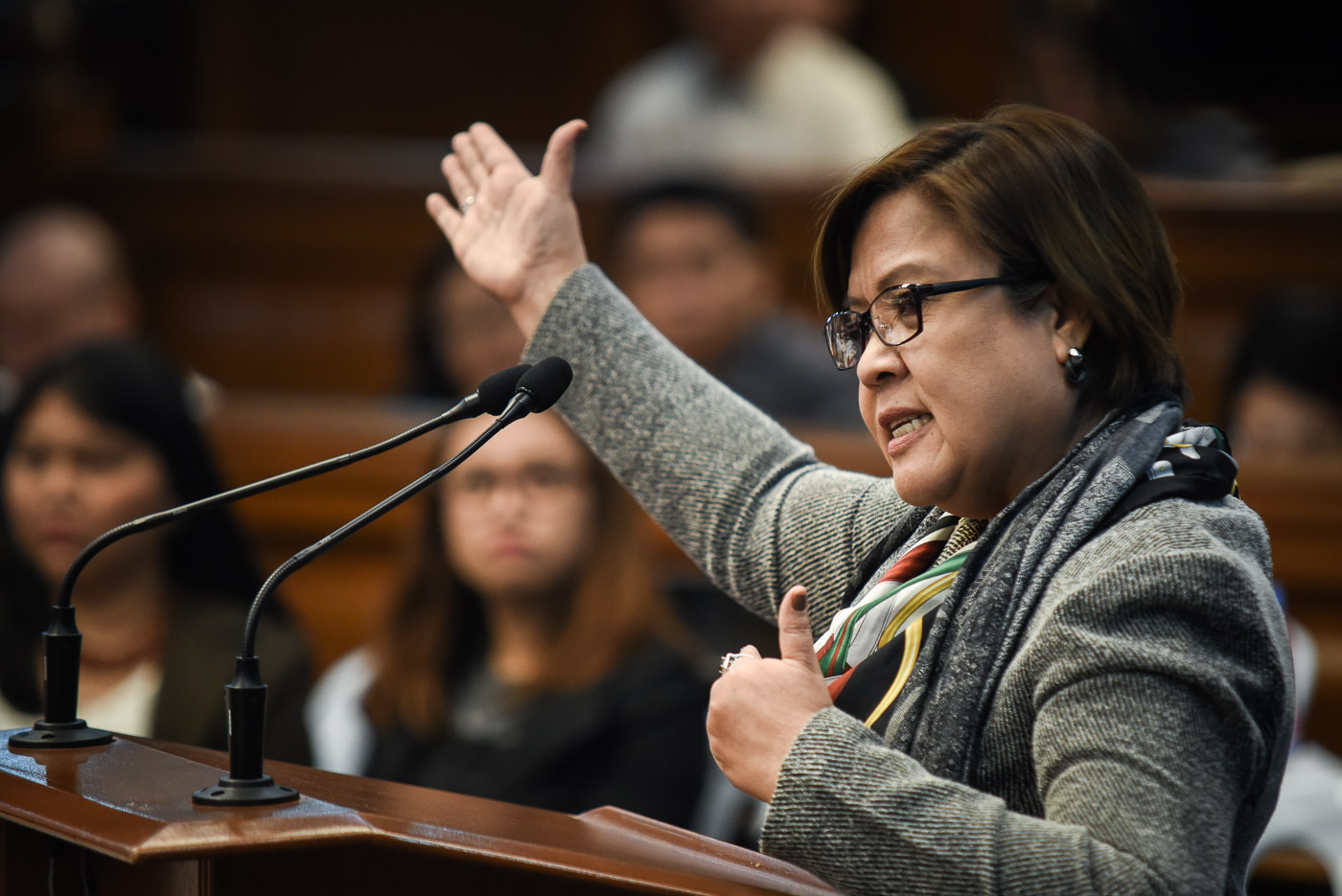 The Public Trial Of Leila De Lima   EJK Hearing Senate 20161003 020 