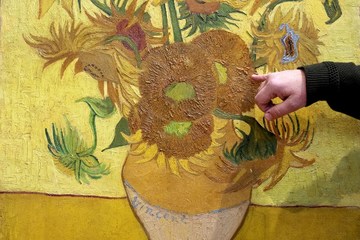 Verrassend Travel ban for 'fragile' Van Gogh's 'Sunflowers' DW-65