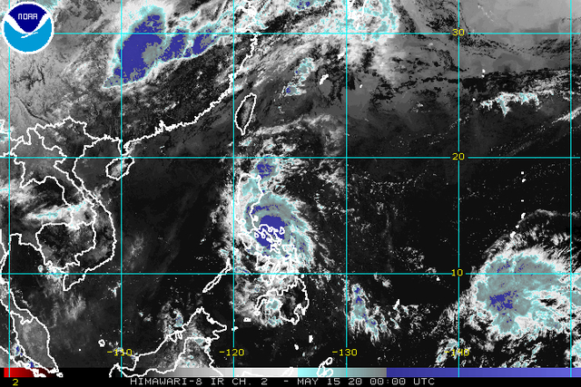 Typhoon Ambo Makes 6th Landfall In Quezon, Rain Begins In Metro Manila