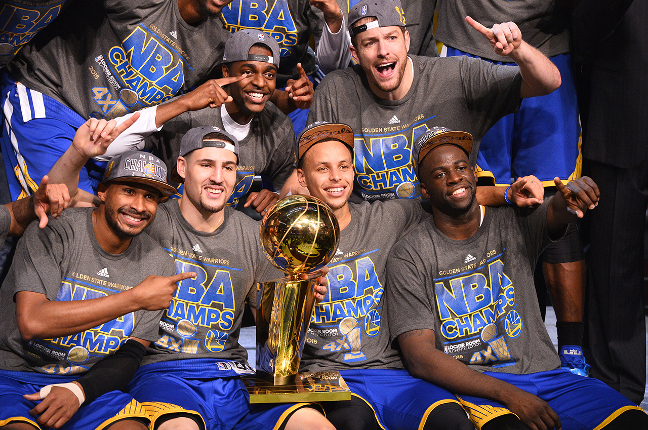 IN PHOTOS: Warriors win NBA championship, end 40-year title drought