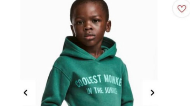 racism h and m ad