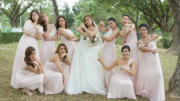 In Photos Celebrity Guests At Nikki Gil And Bj Albert S Wedding