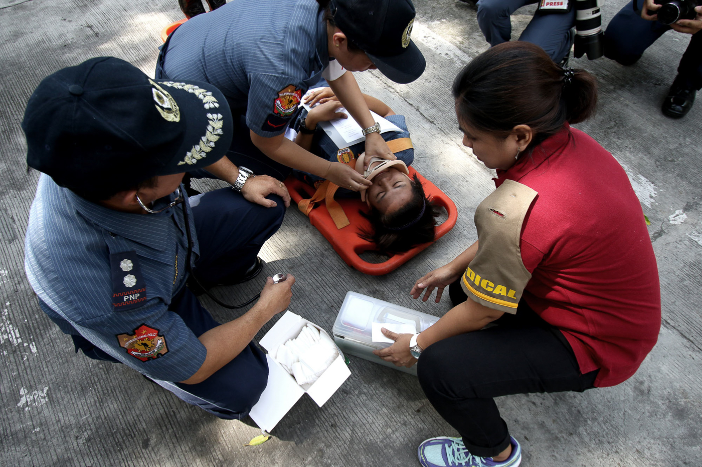 IN PHOTOS 2nd quarter National Simultaneous Earthquake Drill