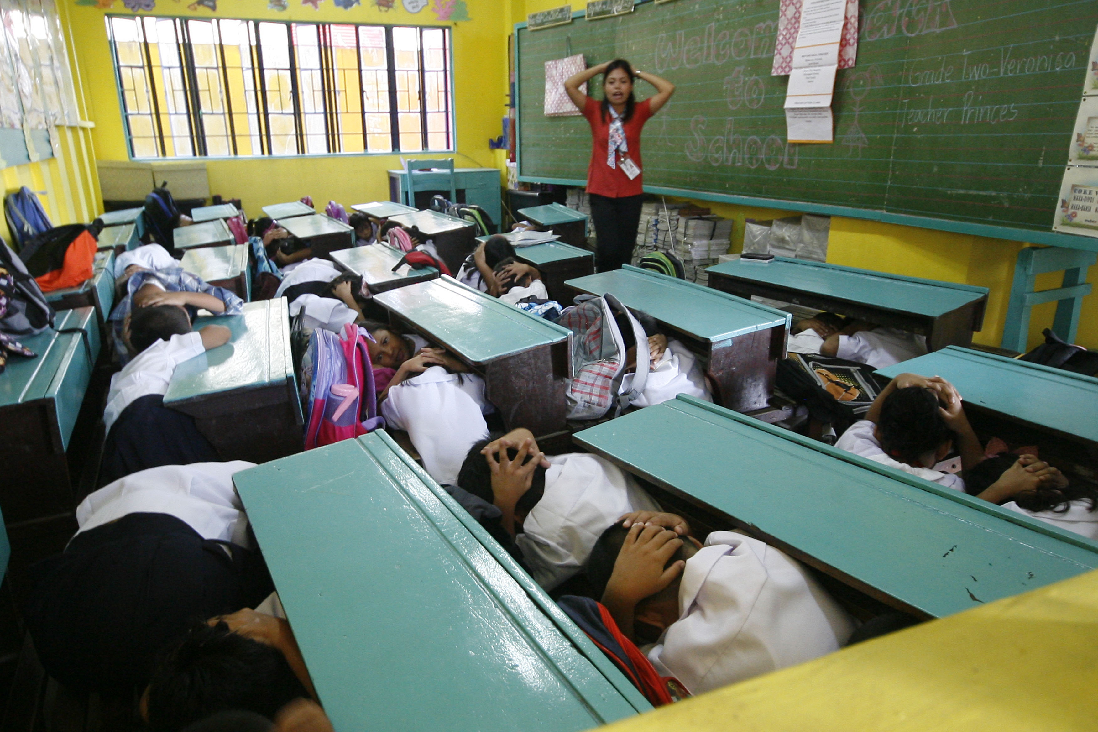 First lesson in QC school Disaster preparedness