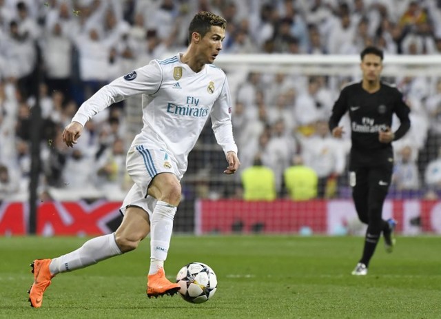 Ronaldo scores twice as Real Madrid take control against PSG