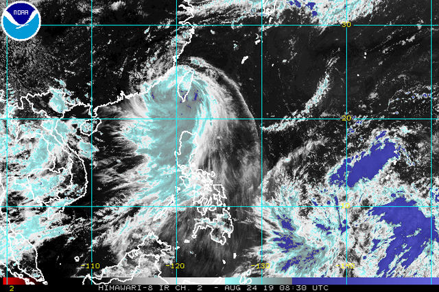 Severe Tropical Storm Ineng Hits Taiwan, Still Within PAR