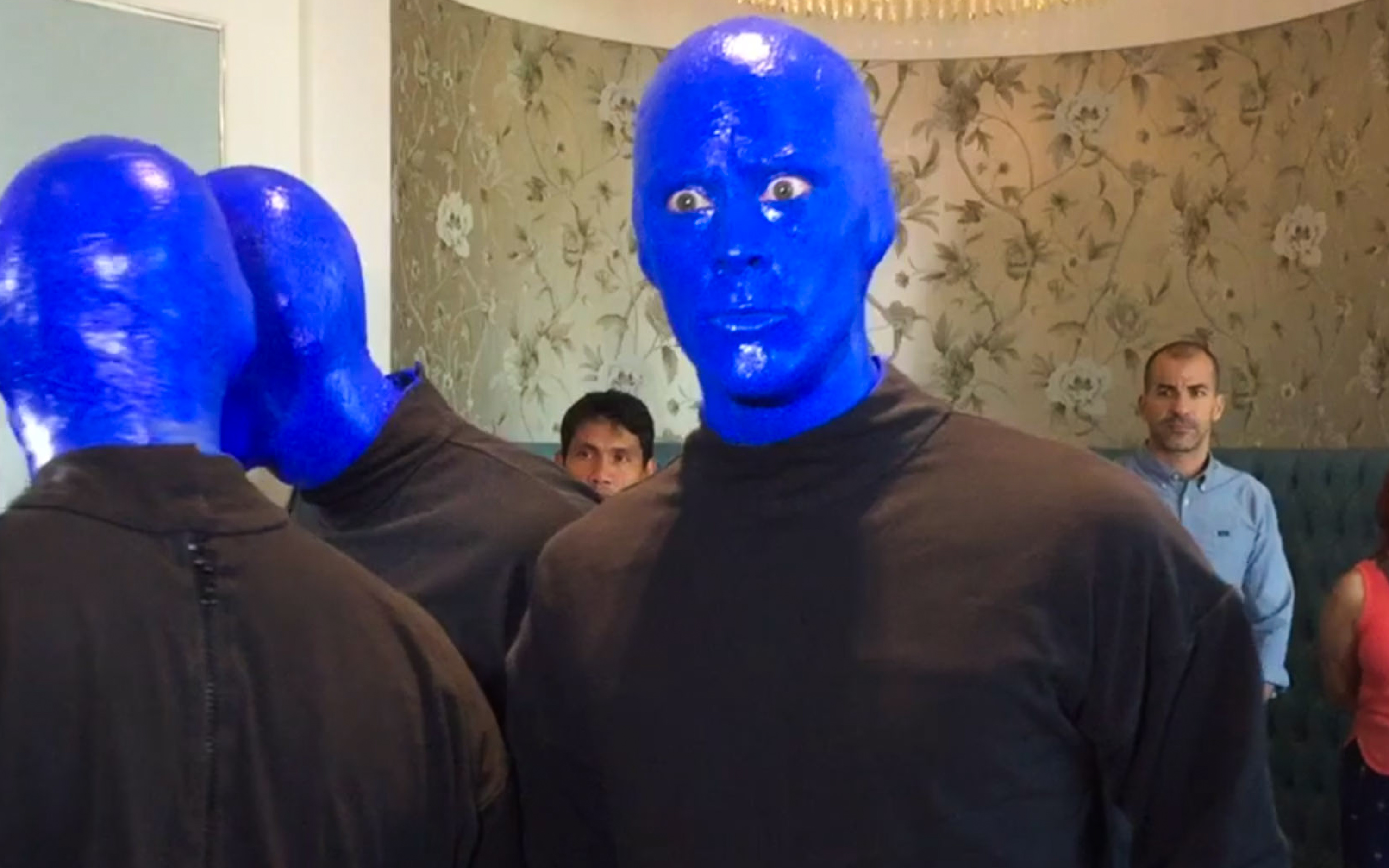 Sneak peek Blue Man Group's energetic, interactive performance in Manila