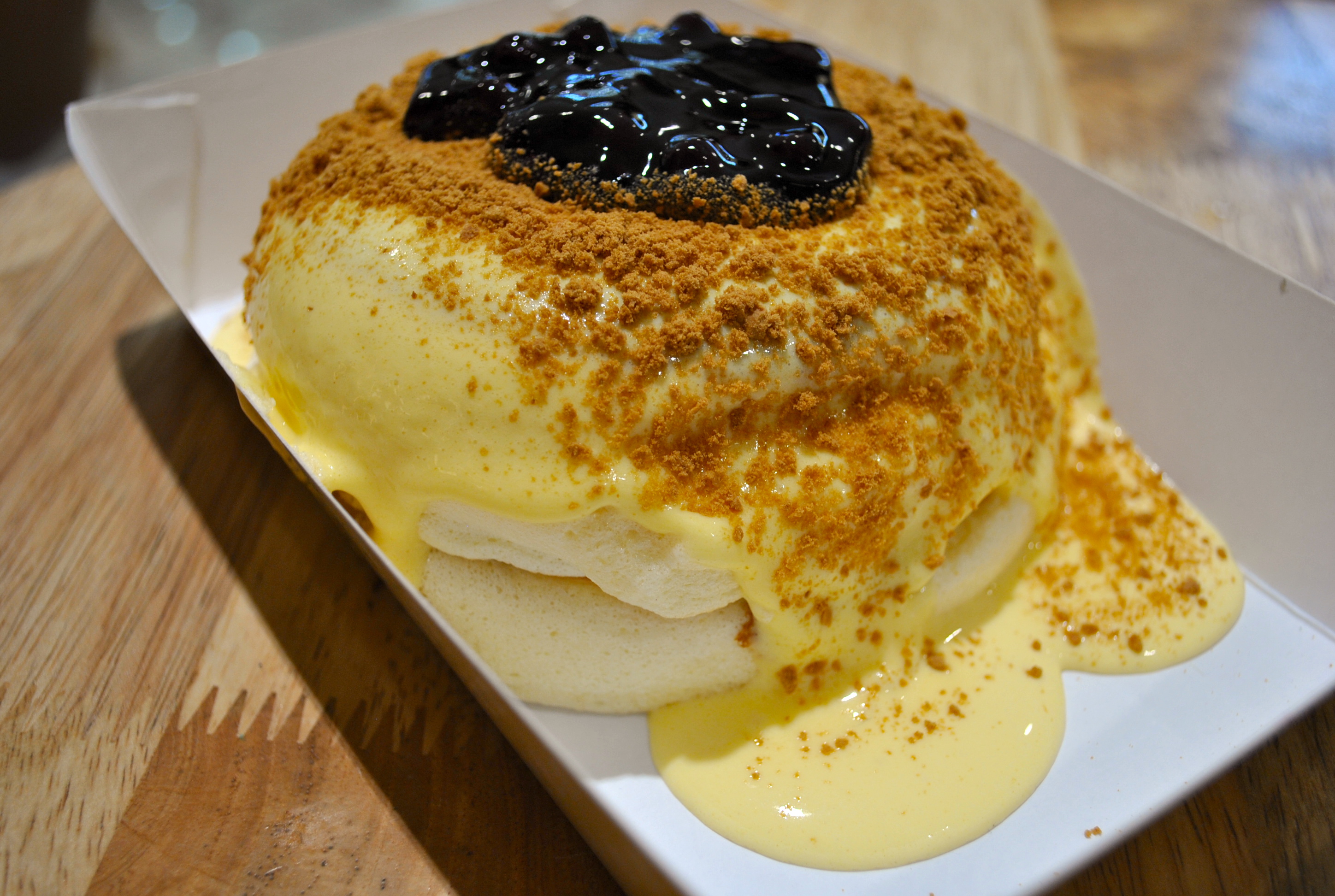 Menu, prices Puffy's Soufflé Pancake Café at SM North EDSA