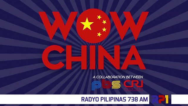 RADIO SHOW. The Wow China radio show seeks to improve relations between the Philippines and China. Screenshot from Radyo Pilipinas  