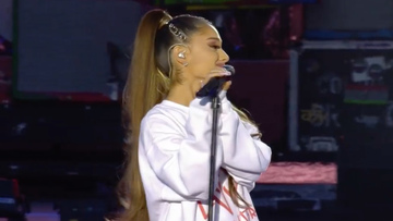 Watch Ariana Grande Thanks The Crowd At One Love Manchester