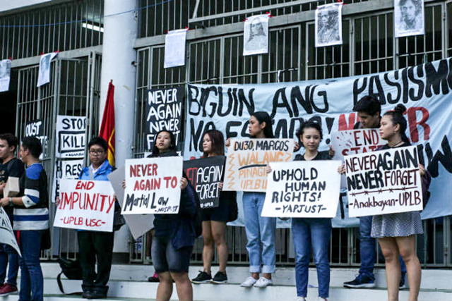 From Luzon To Mindanao Youths Vow To Fight Return Of Dictatorship Under Duterte 