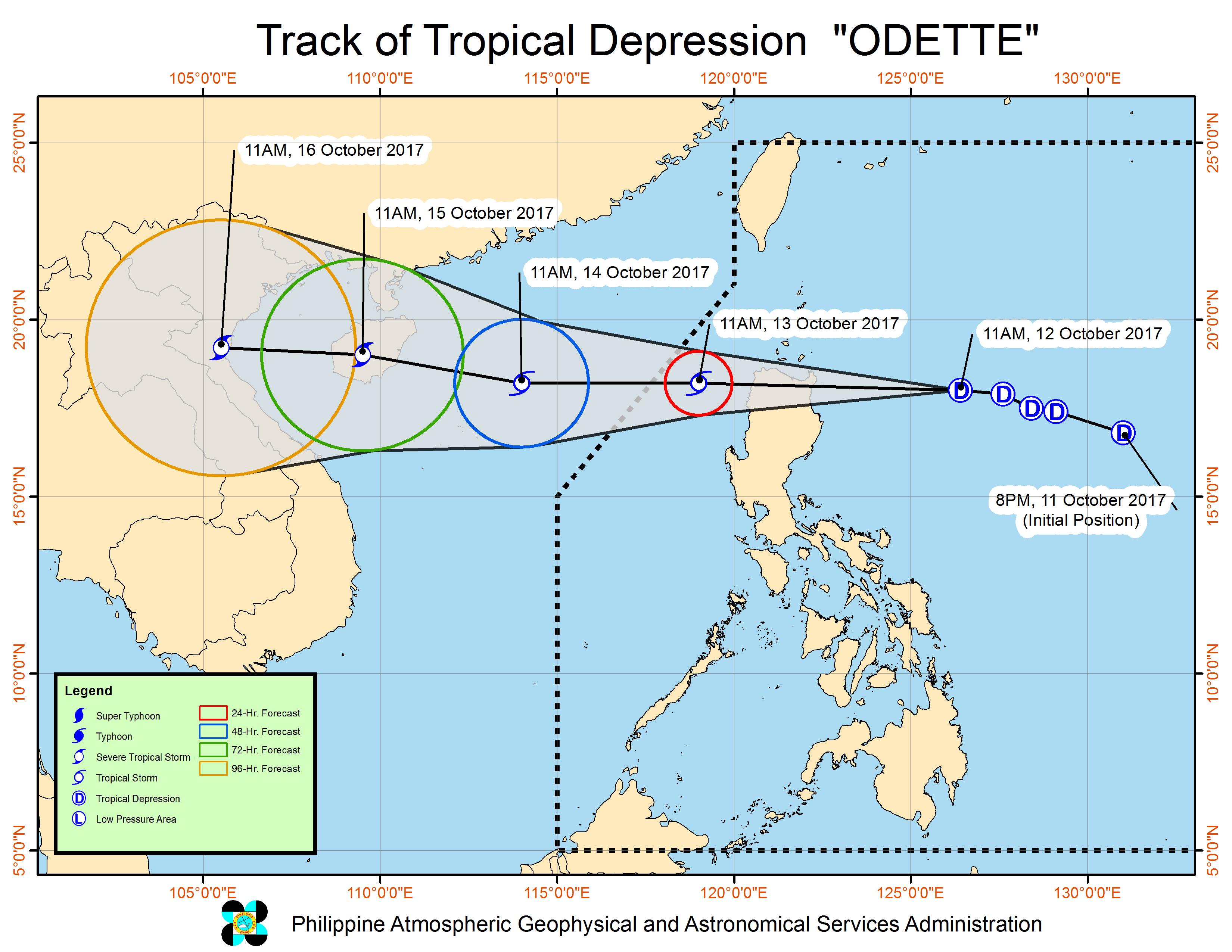 Tropical Depression Odette maintains strength ahead of Cagayan landfall