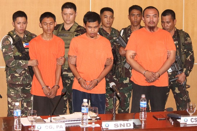 Defense Chief 3 Davao Bombing Suspects Arrested 