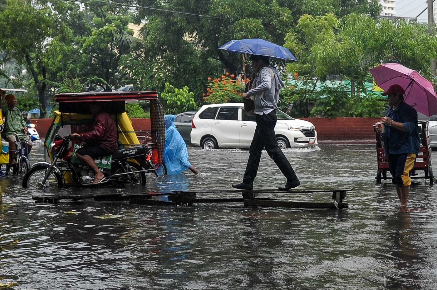 IN PHOTOS: Flooded areas in Metro Manila on July 17