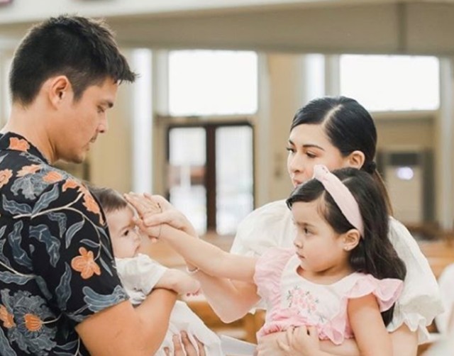 LOOK: Marian Rivera, Dingdong Dantes's Son Ziggy Is Baptized