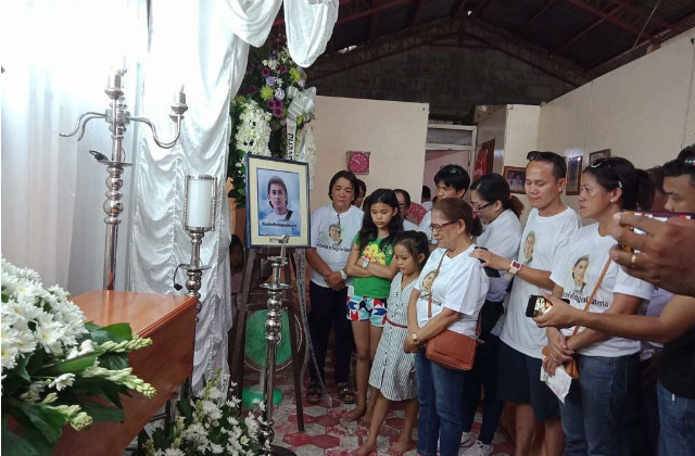 MURDERED OFW. The remains of murdered Filipino overseas worker Angelo Claveria are now with his family in Iloilo. Photo courtesy of DFA  