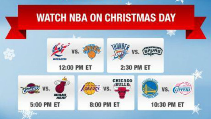 Merry Christmas From The NBA!