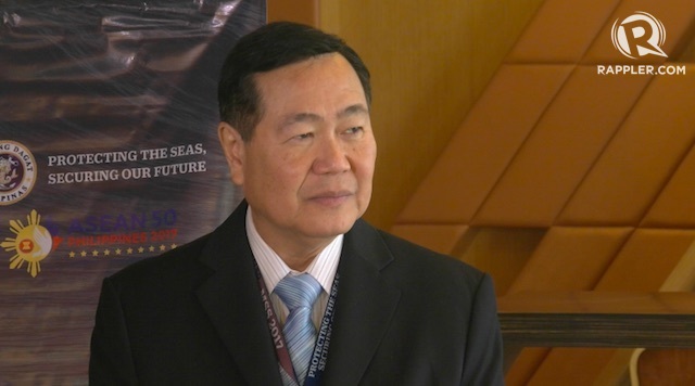 'COMMON SENSE'. Supreme Court Senior Associate Justice Antonio Carpio says the Philippines cannot have a Visiting Forces Agreement with China. Rappler photo 