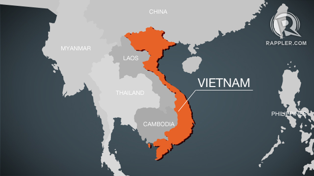 Vietnam Locator Map 