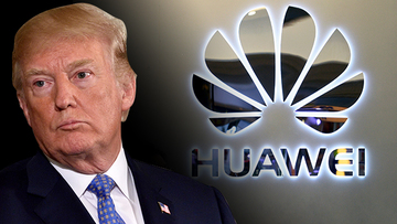 Kết quả hình ảnh cho trump huawei