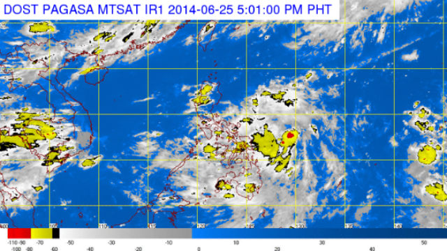 LPA spotted off Guiuan, Eastern Samar