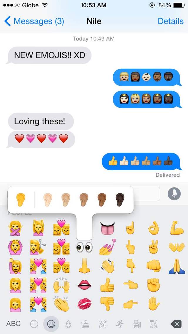 Cheers to diversity! iPhone updates emoji skin color