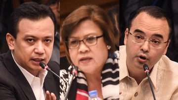 Image result for Cayetano out of order at Senate Hearing