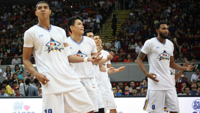 IN PHOTOS: Gilas vs. PBA All-Stars dance competition