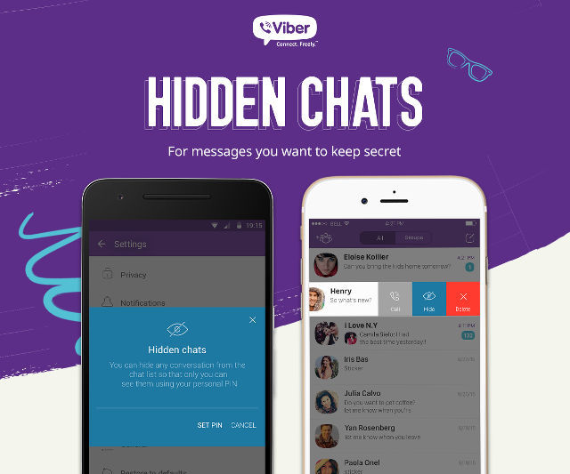 Viber 60 Adds End To End Encryption Hidden Chats 7891