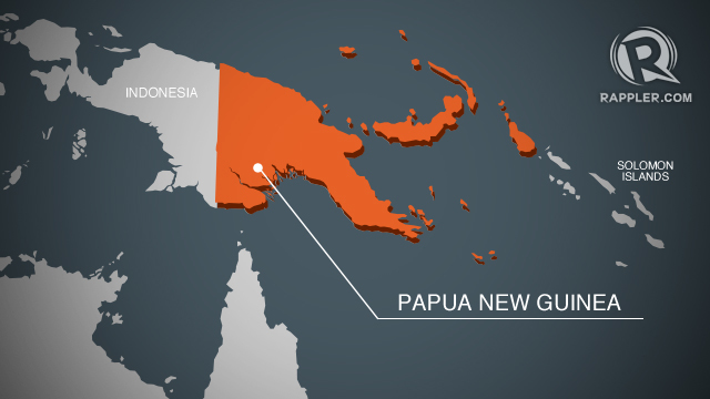 Dramatic Papua New Guinea volcano quietens