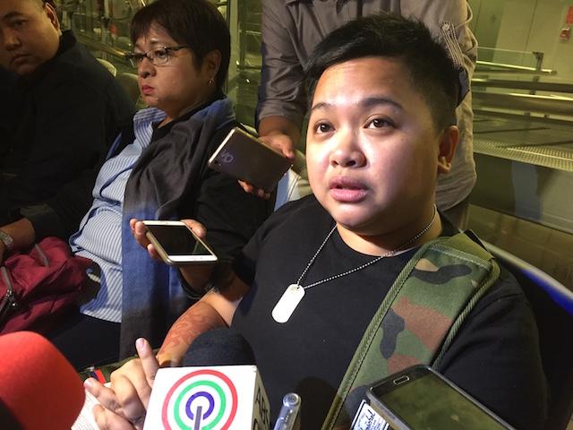 LIKE DUTERTE. National Youth Commission chair Aiza Seguerra flies to Laos to attend an international meeting for the first time. Photo by Paterno Esmaquel II/Rappler  