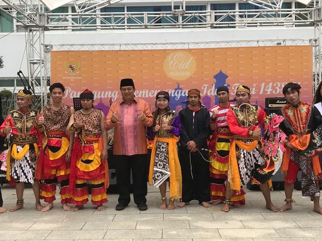 Lebaran di Seoul, "goyang lidah" hingga goyang Dubes Timor 