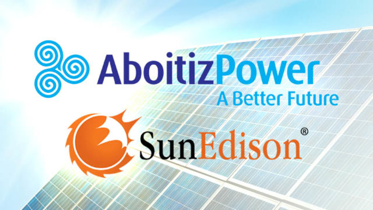 AboitizPower, SunEdison To Develop Solar Energy Projects